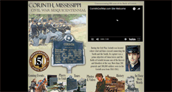 Desktop Screenshot of corinthcivilwar.com